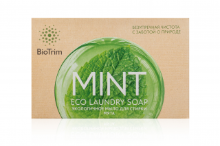 BioTrim MINT экологичное мыло для стирки. Мята